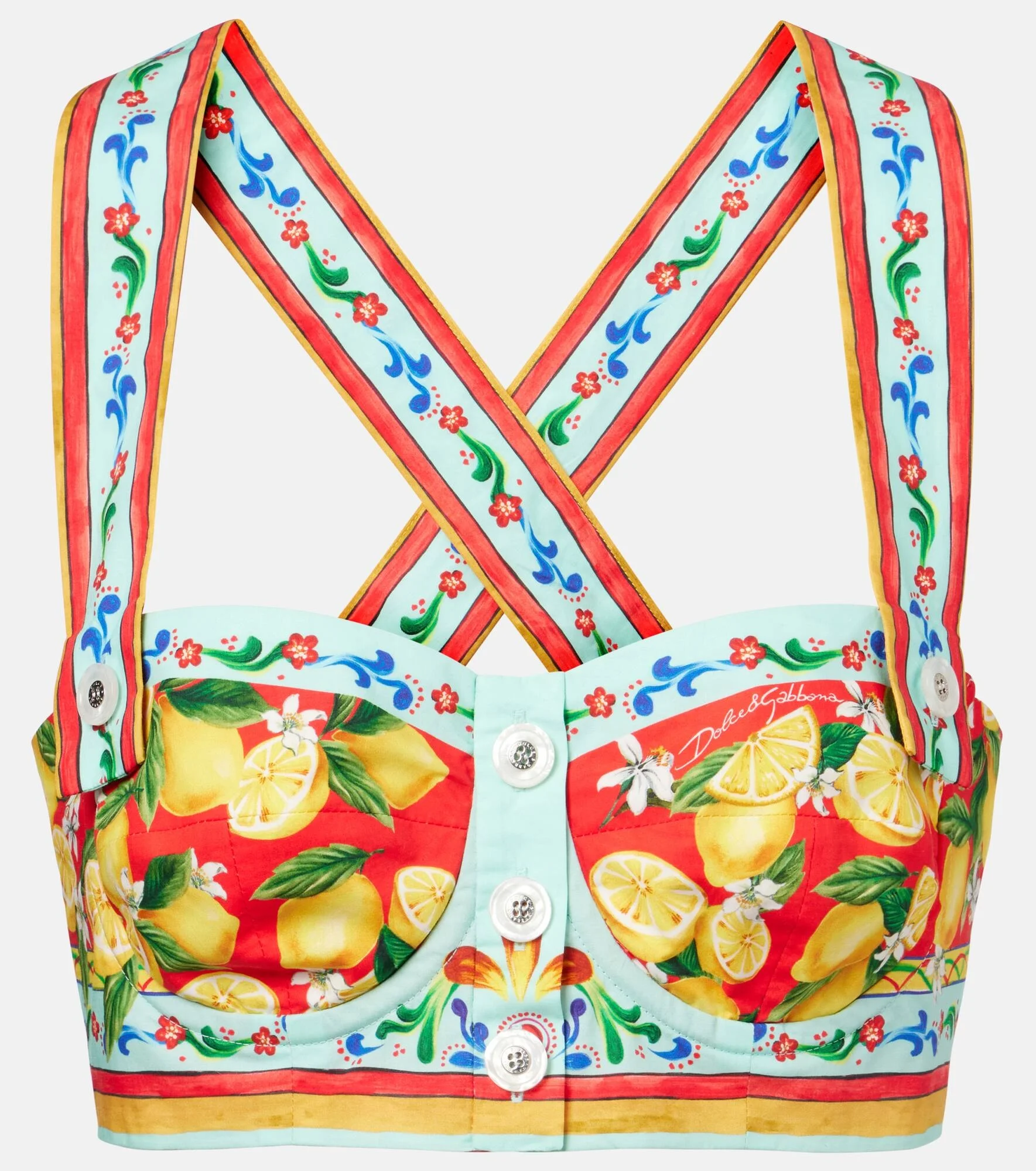Printed bra top - 1