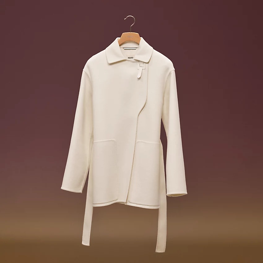 Short wrap coat - 4