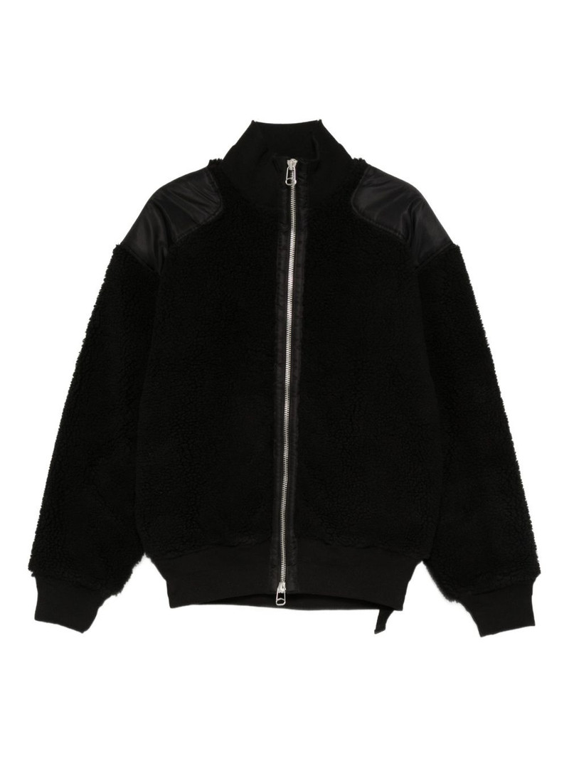 zip panelled peacemaker coat 1