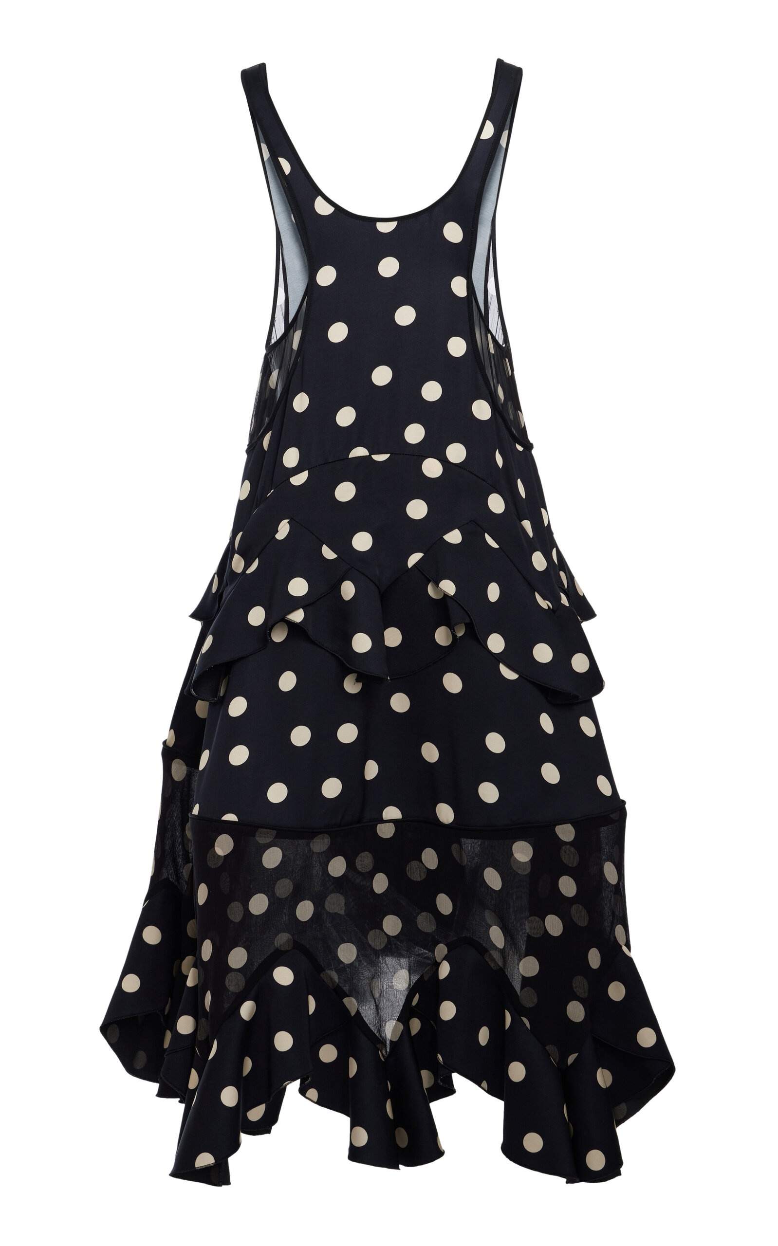 STELLA MCCARTNEY ワンピース Polka-dot silk-crepe maxi 400903 STELLA MCCARTNEY ワンピース Polka-dot silk-crepe maxi 400903