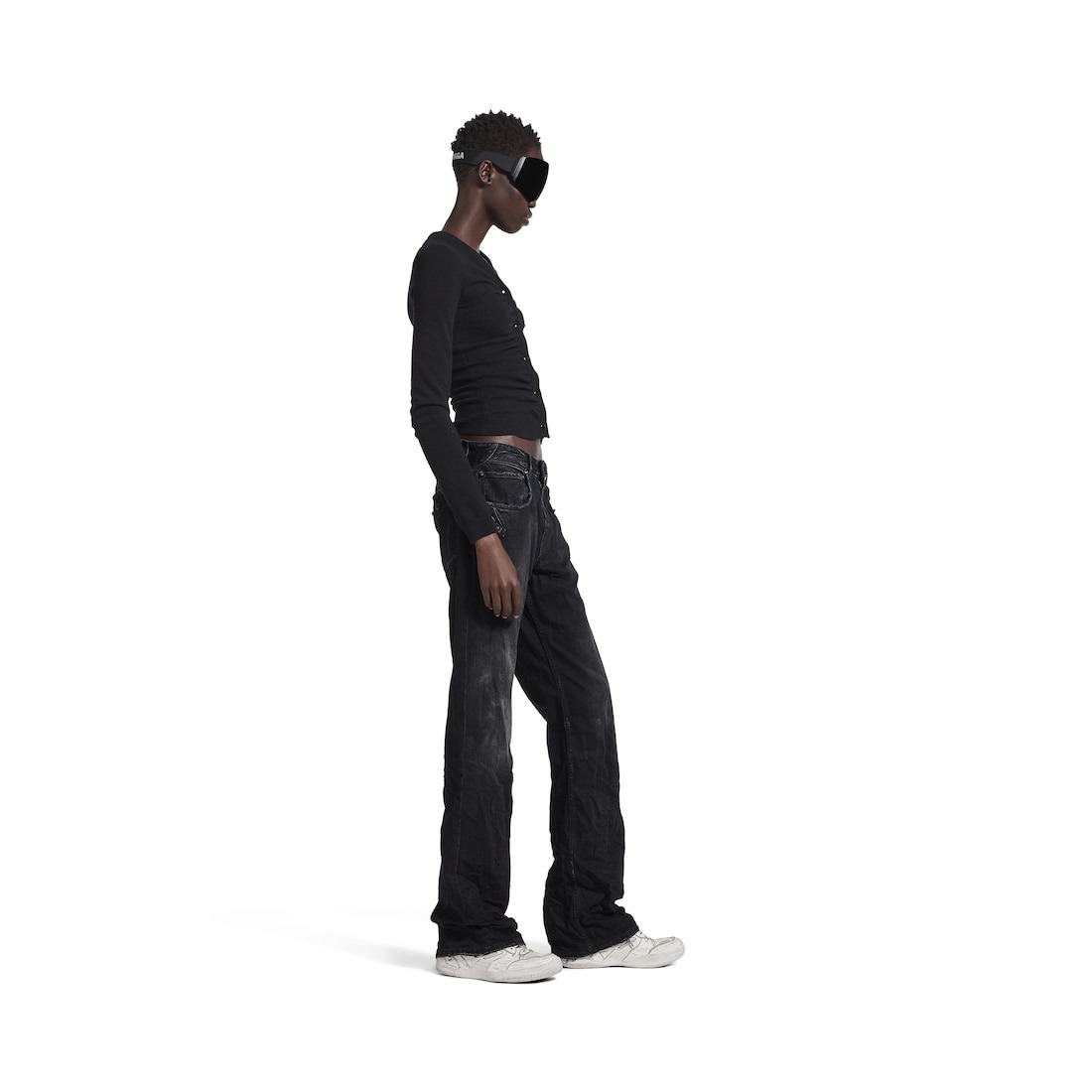 Women's City Straight Pants in Black - 3