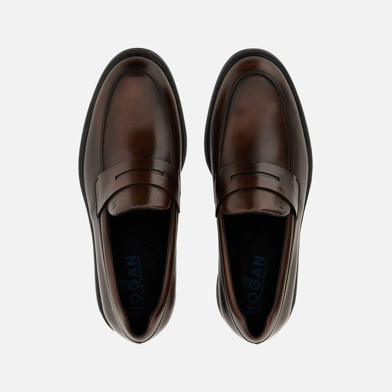 Loafers Hogan H576 Brown 4
