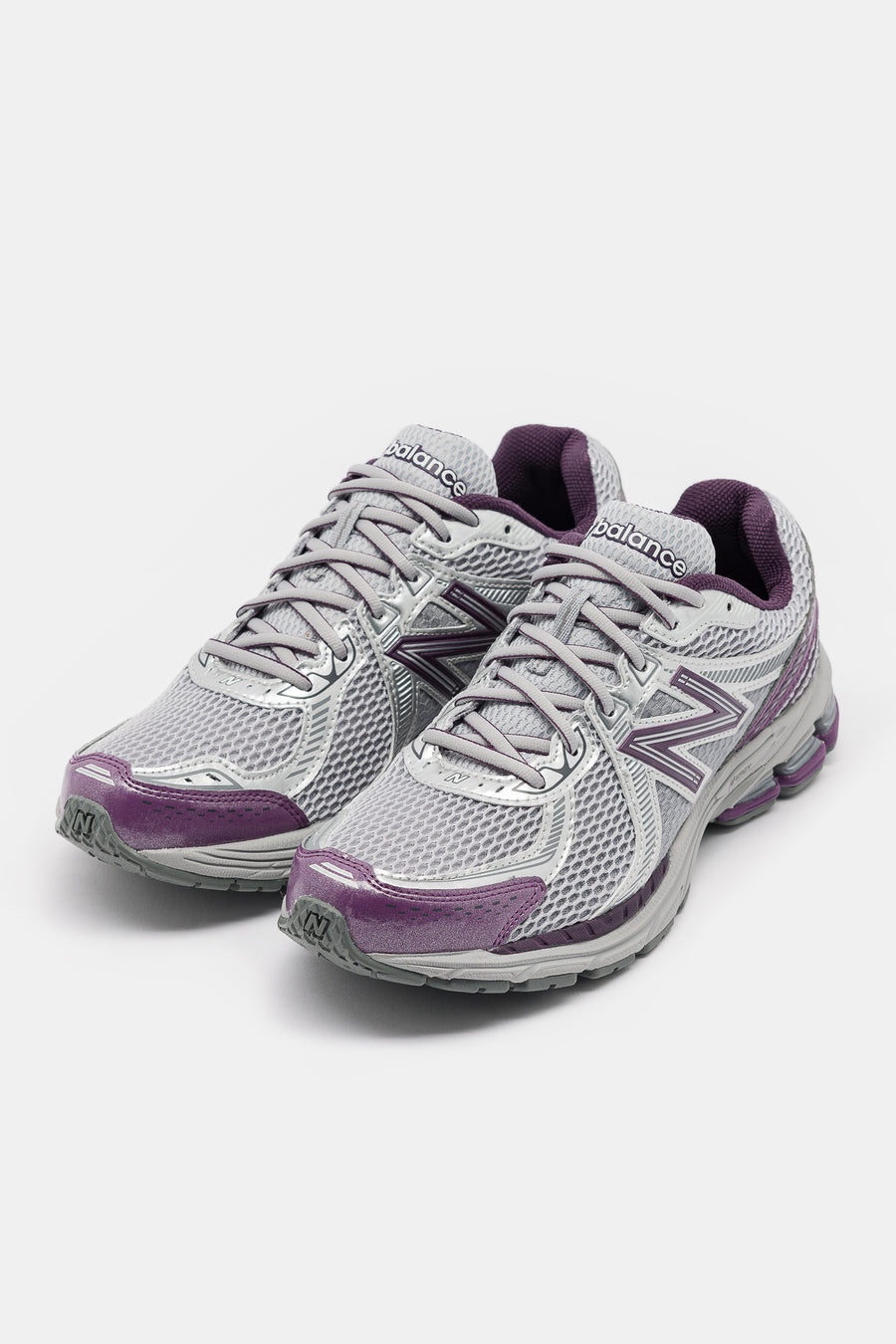 860 V2 Sneaker in Raincloud/Silver Metallic/Dusted Grape/Midnight Violet - 2