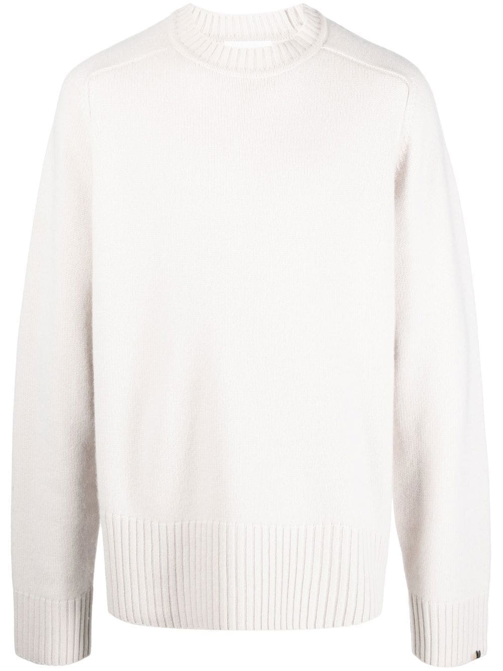 Mama crew-neck cashmere jumper - 1