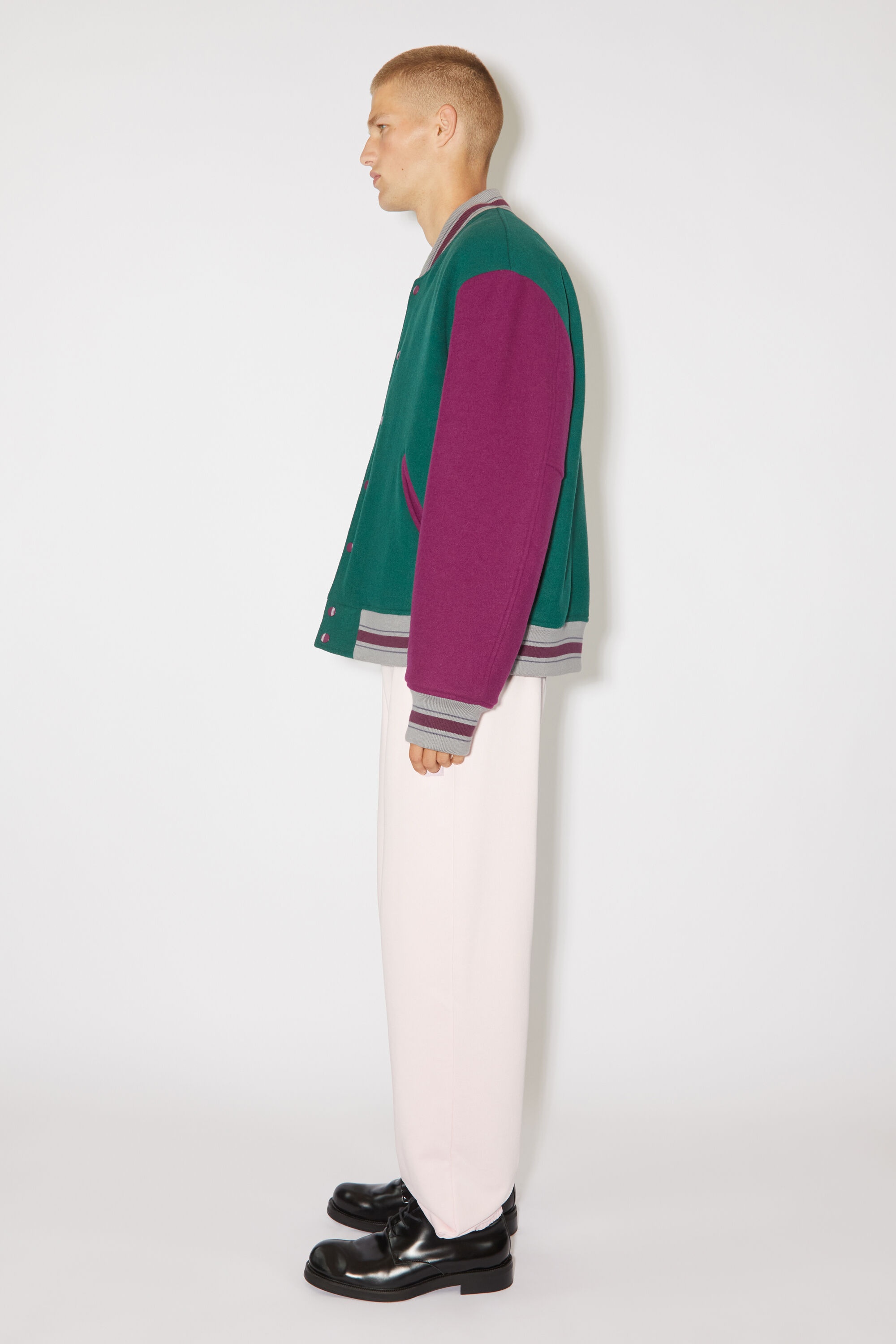 Varsity jacket - Night green - 4