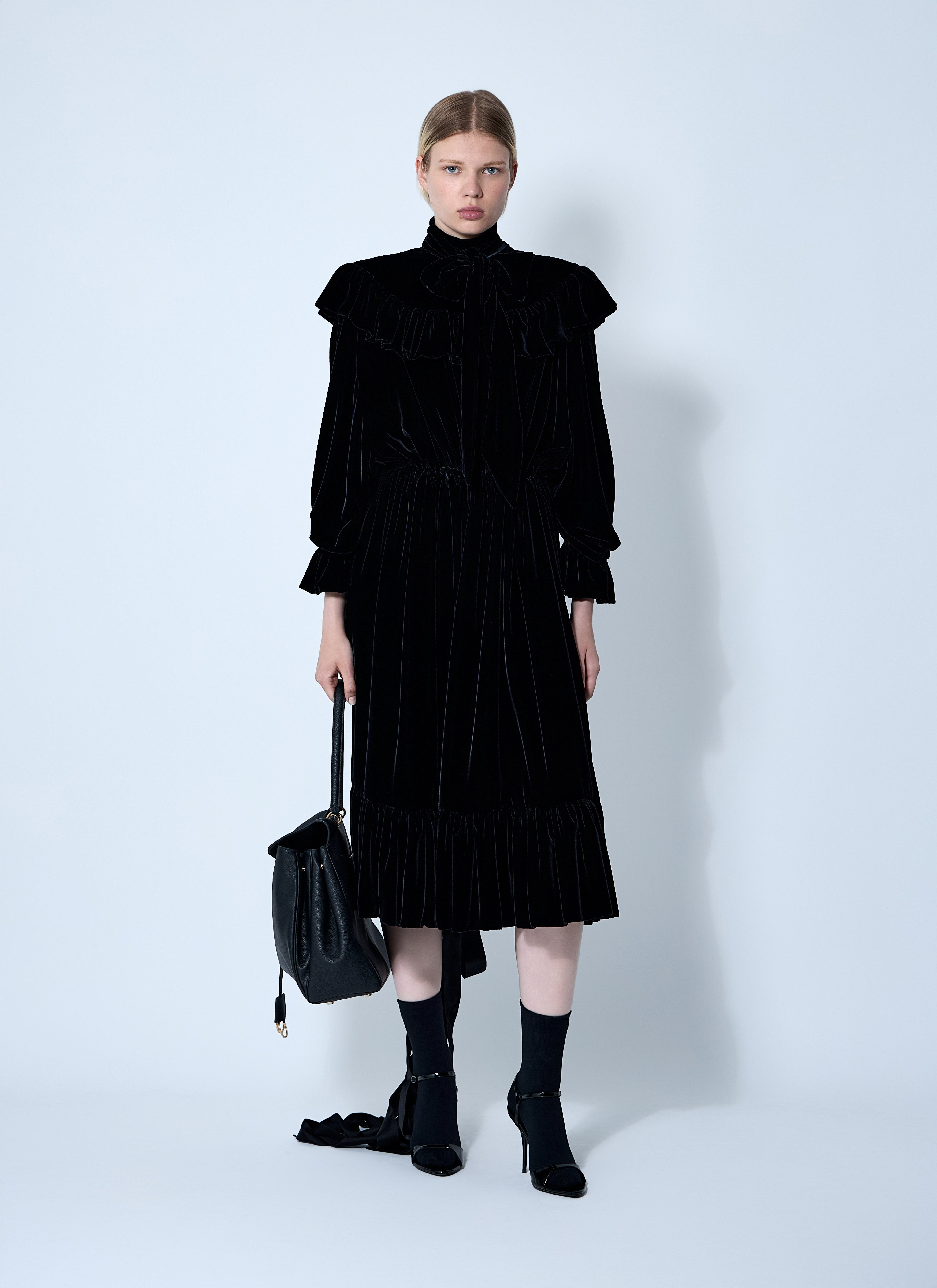 Balenciaga Women Lace-Up Dress - 2