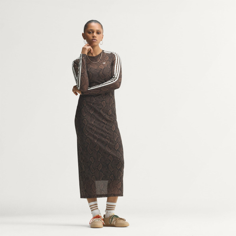 SNAKE PRINT MAXI DRESS 6