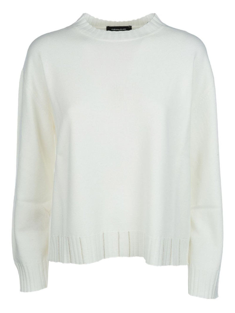 bead-embellished sweater 1