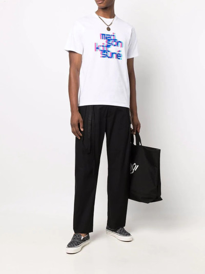 Maison Kitsuné logo-print T-shirt outlook