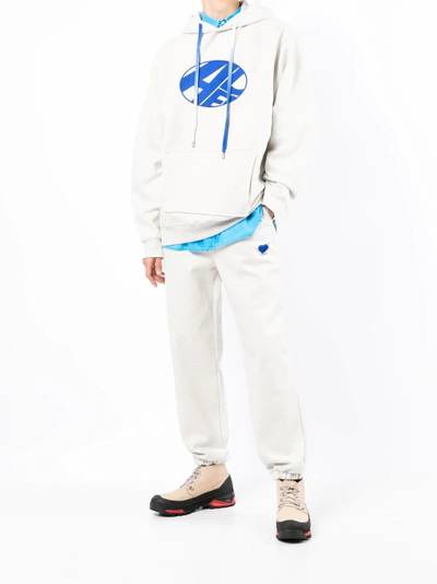 ADER error logo-print drawstring hoodie outlook