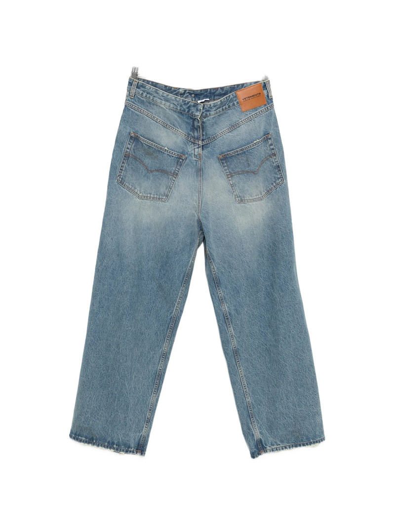 Vetements Distressed Jeans 1