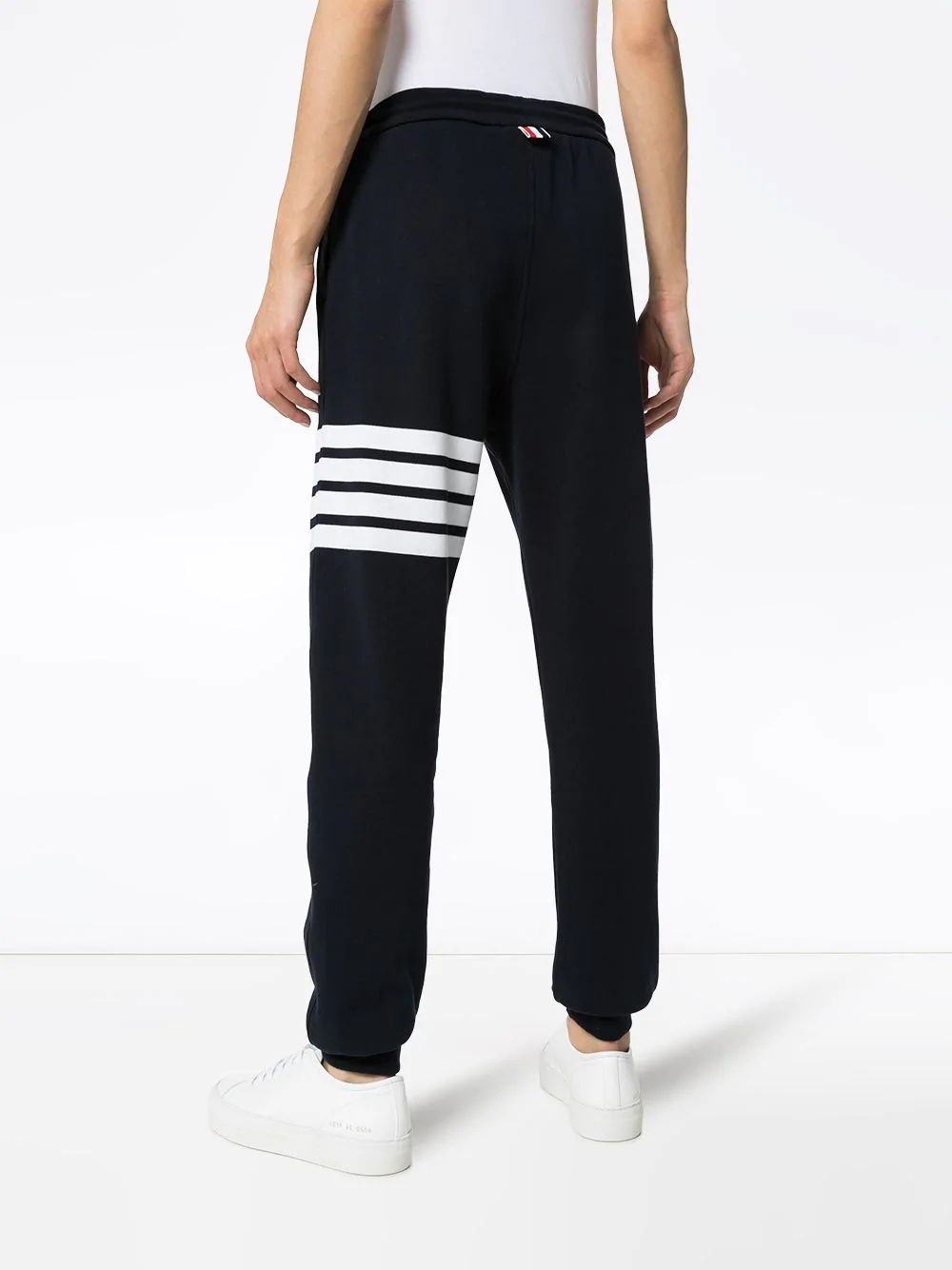 4-bar classic cotton sweatpants - 4