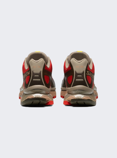 SALOMON Xt-4 Og Sneaker Vintage Khaki And Aurora Red outlook