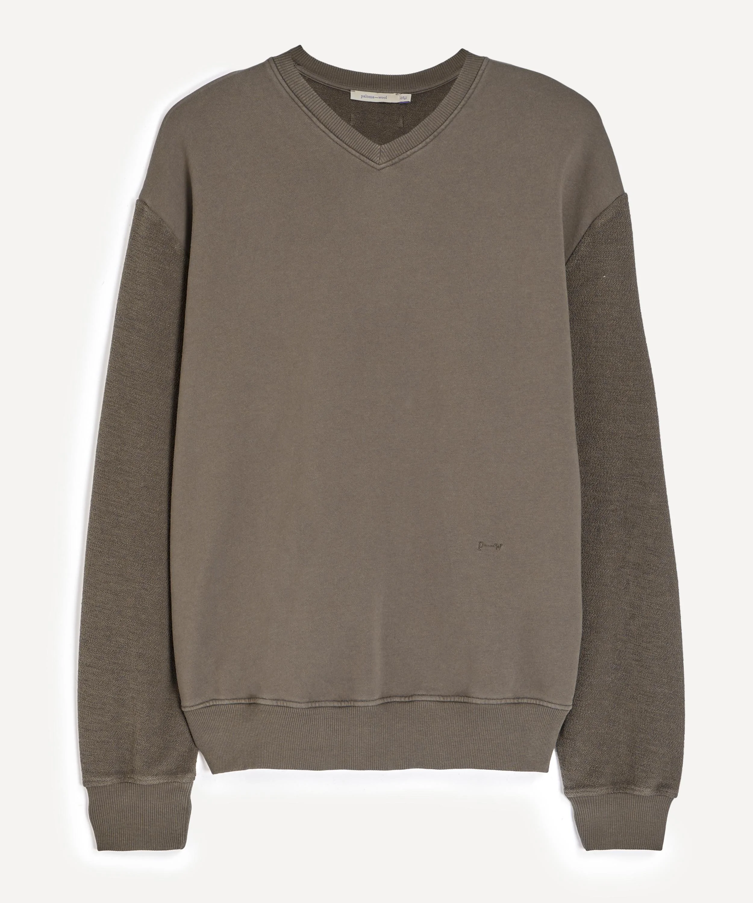 Oliver Grey V-Neck Sweatshirt - 1