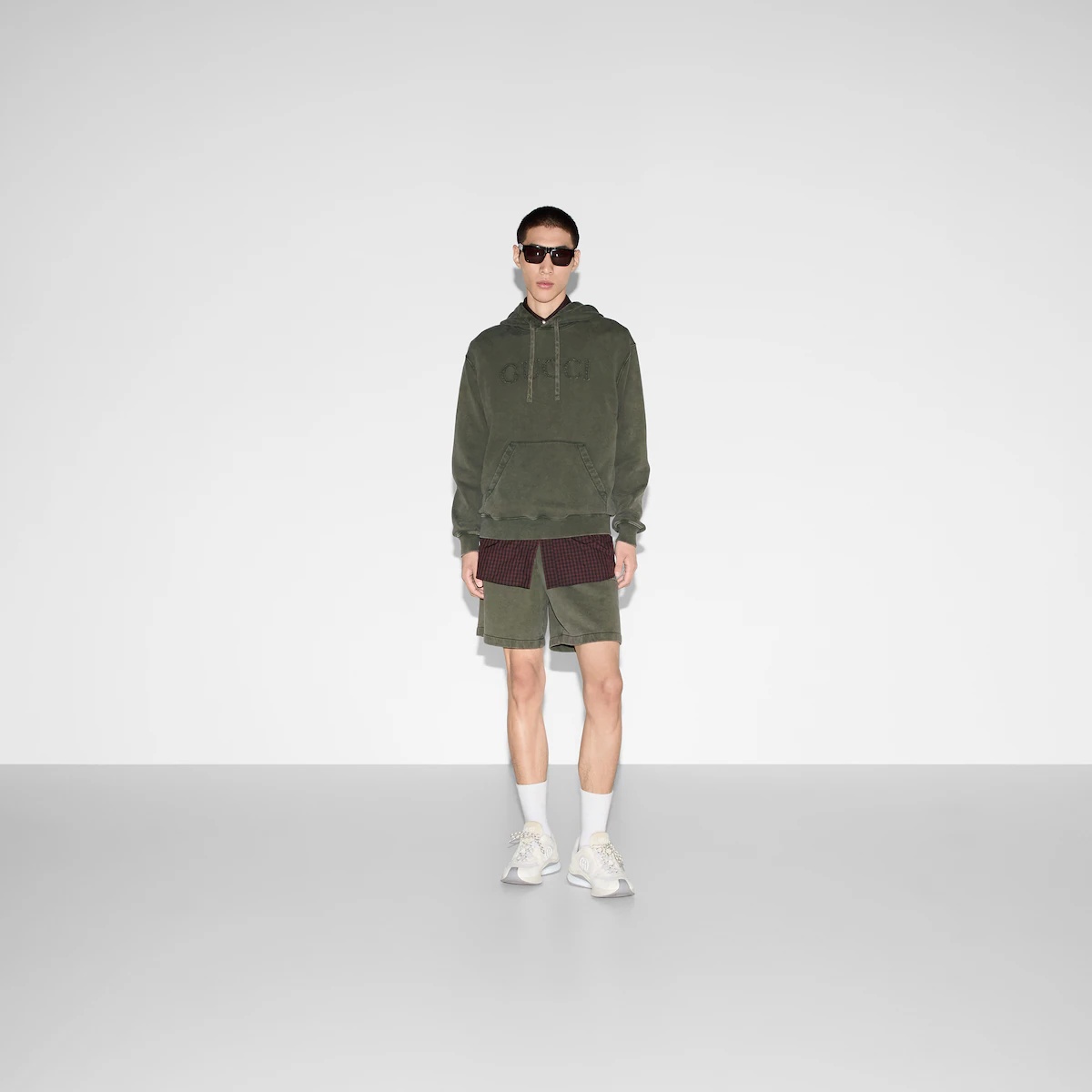 Embroidered cotton sweatshirt - 2