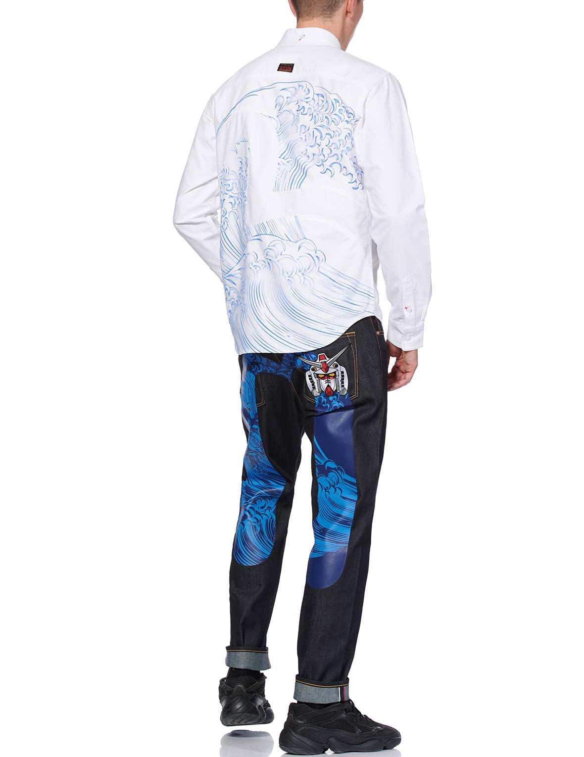 Seagull-inserted RX-78-2 GUNDAM Printed Shirt - 6