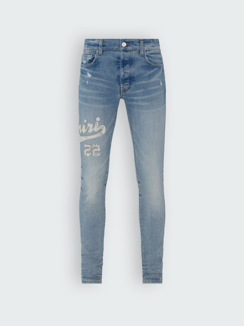 VARSITY APPLIQUE LOGO JEAN 1