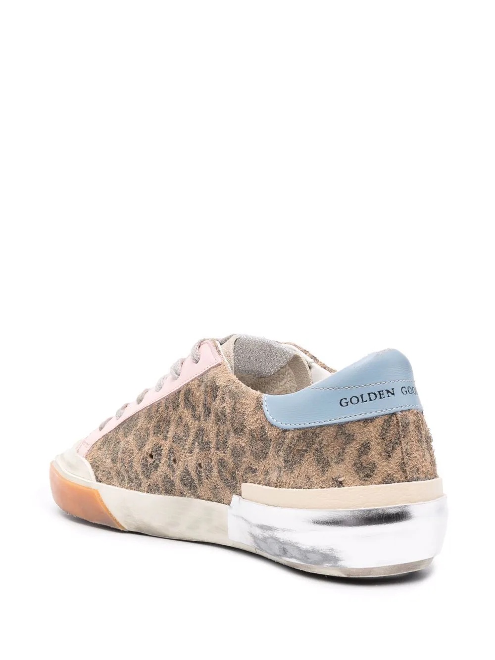 leopard-print Super-Star sneakers - 3