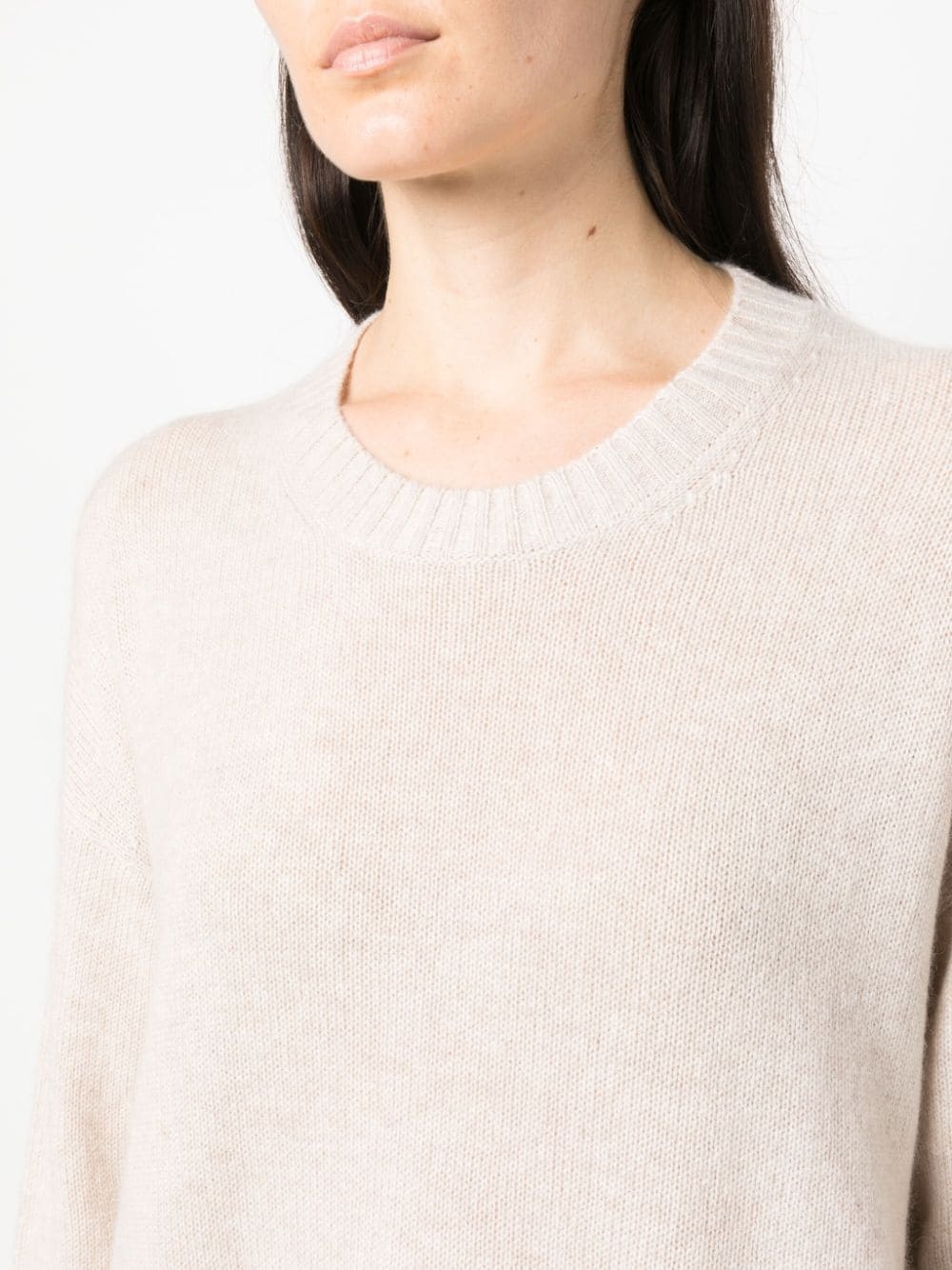 crew-neck cashmere jumper - 5