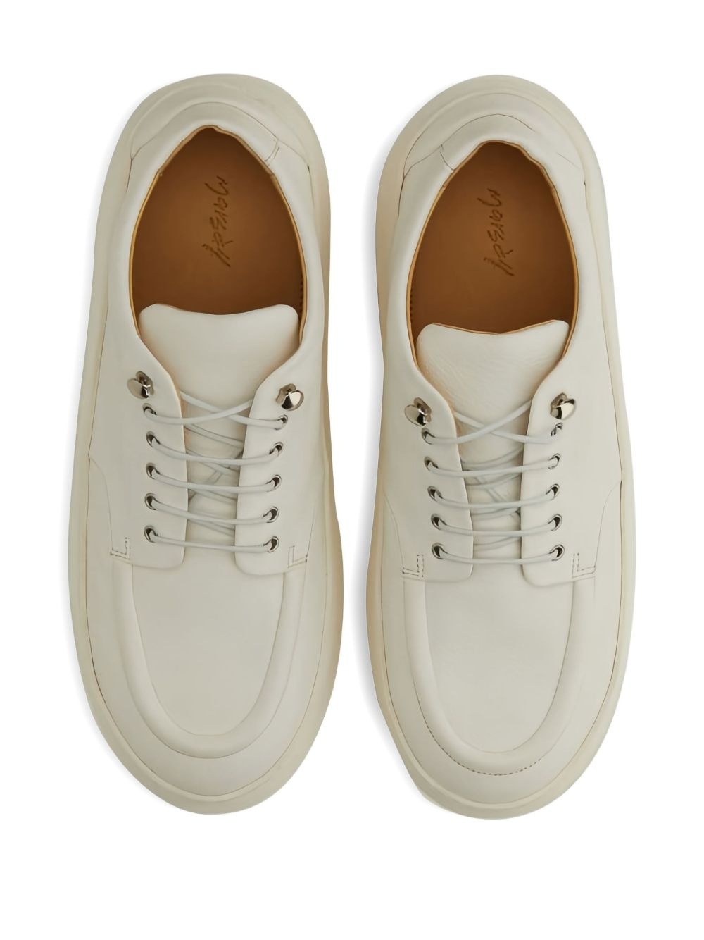 Cassapana platform lace-up derby shoes - 4