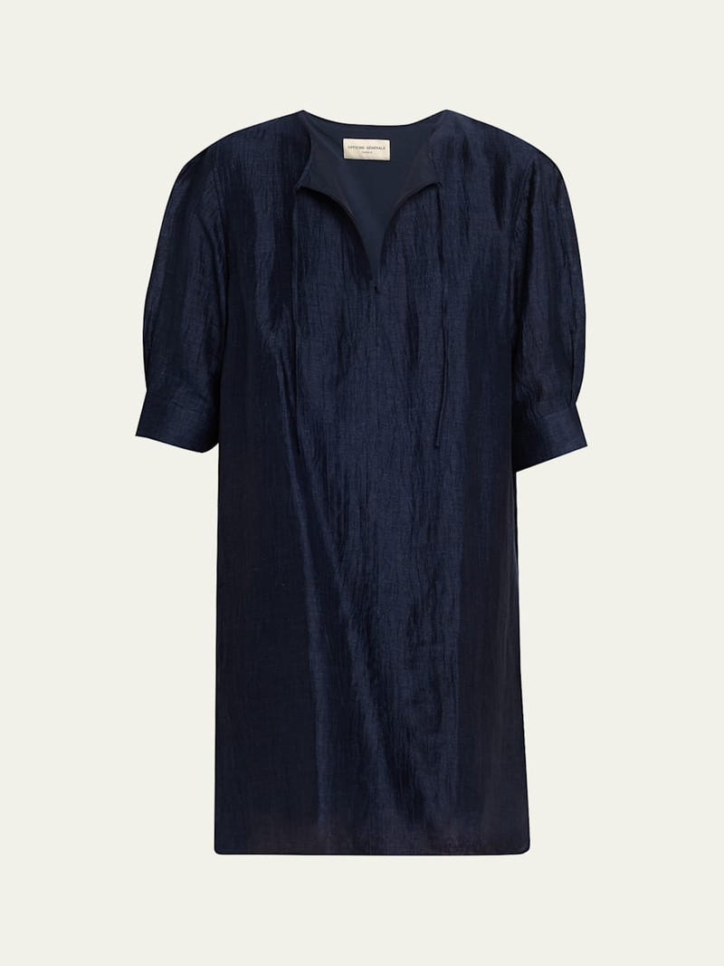 Gigi Italian Linen Mini Dress 1
