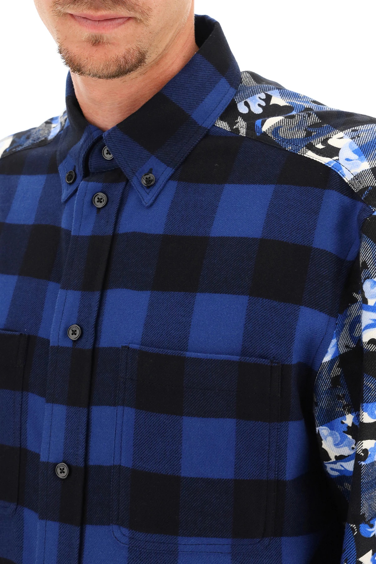 BAROCCOFLAGE FLANNEL SHIRT - 5