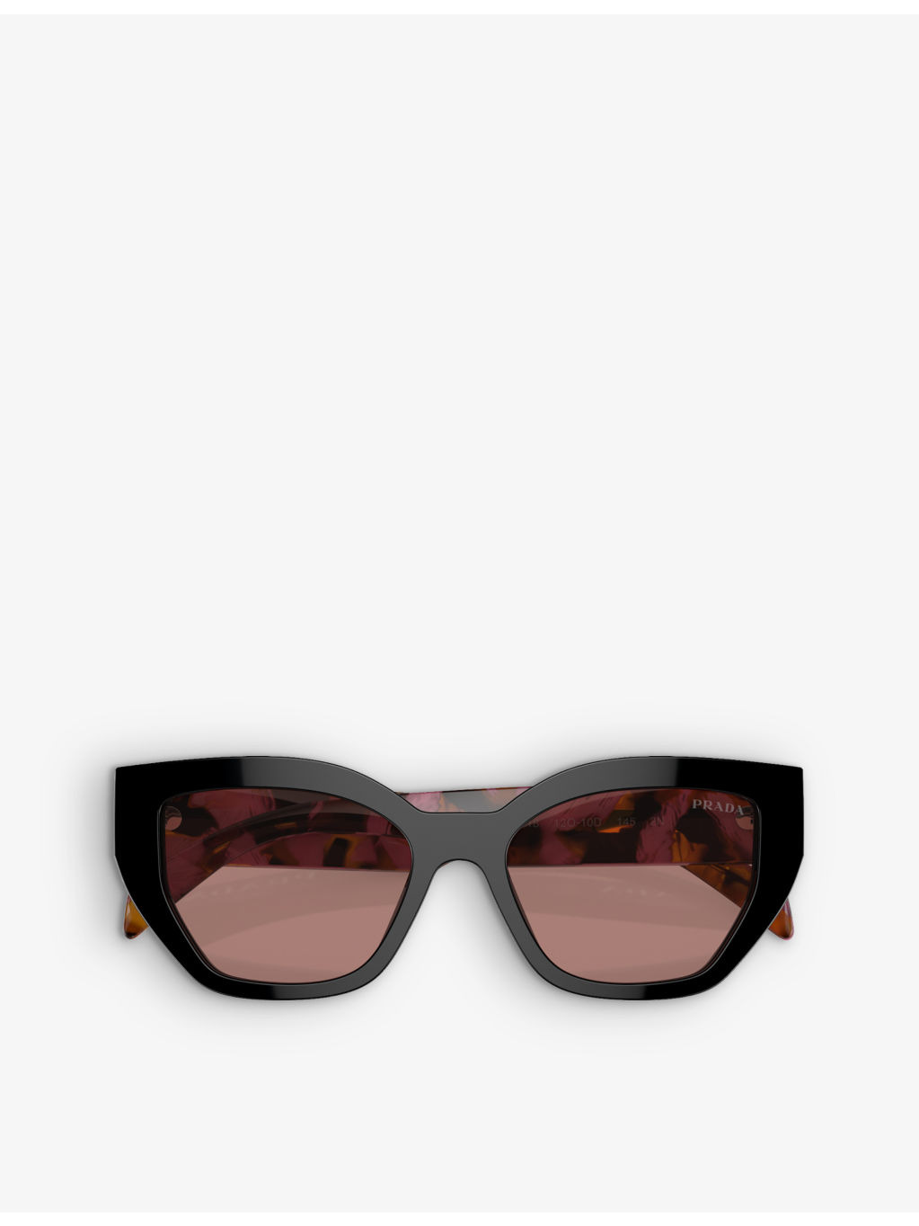 PR A09S butterfly-frame tortoiseshell acetate sunglasses - 6