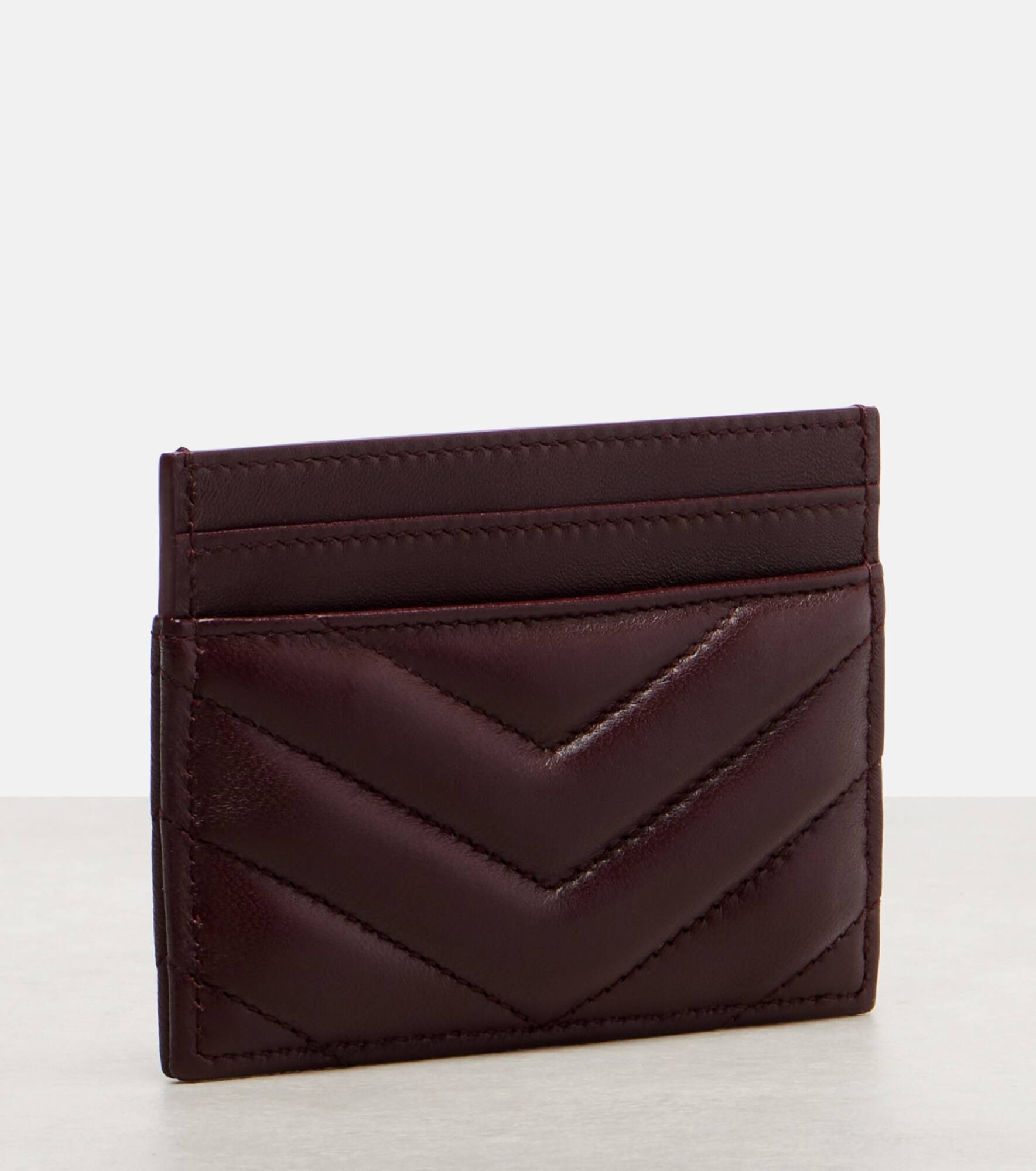 Cassandre matelassé leather card case - 3