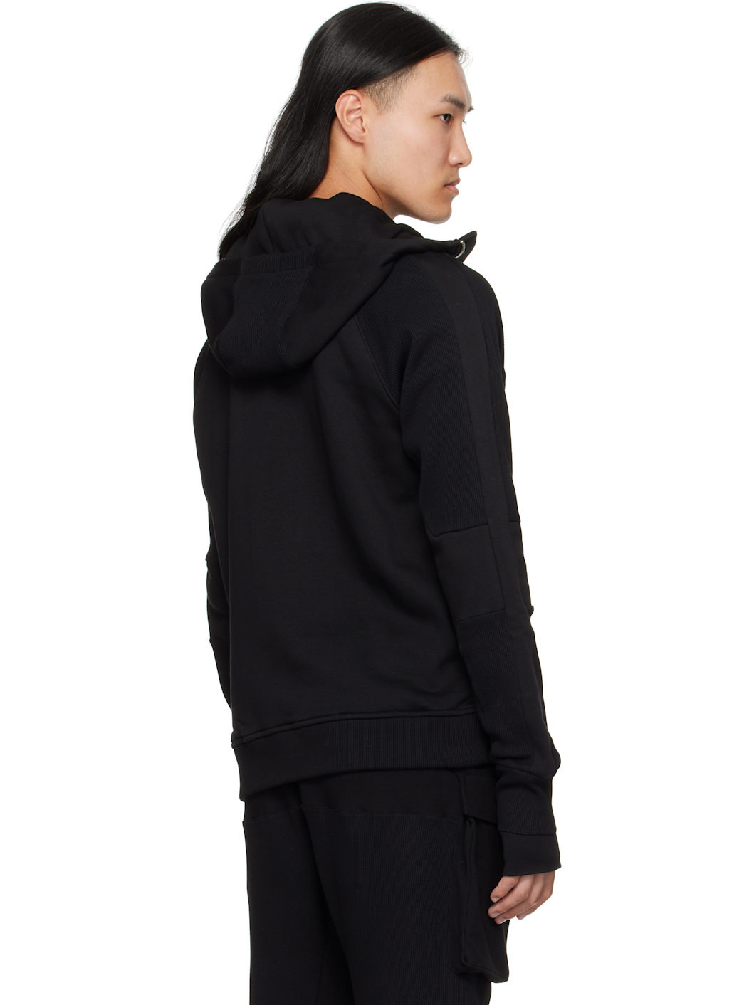 Black M SJ 691 Hoodie - 3