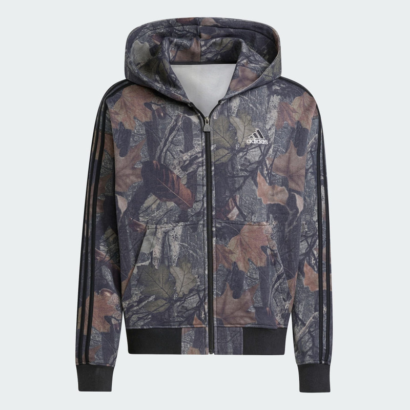 Camo Hooded Full-Zip - 1