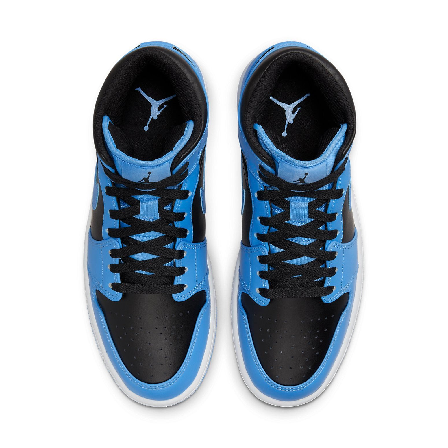 Air Jordan 1 Mid 'University Blue Black' DQ8426-401 - 3