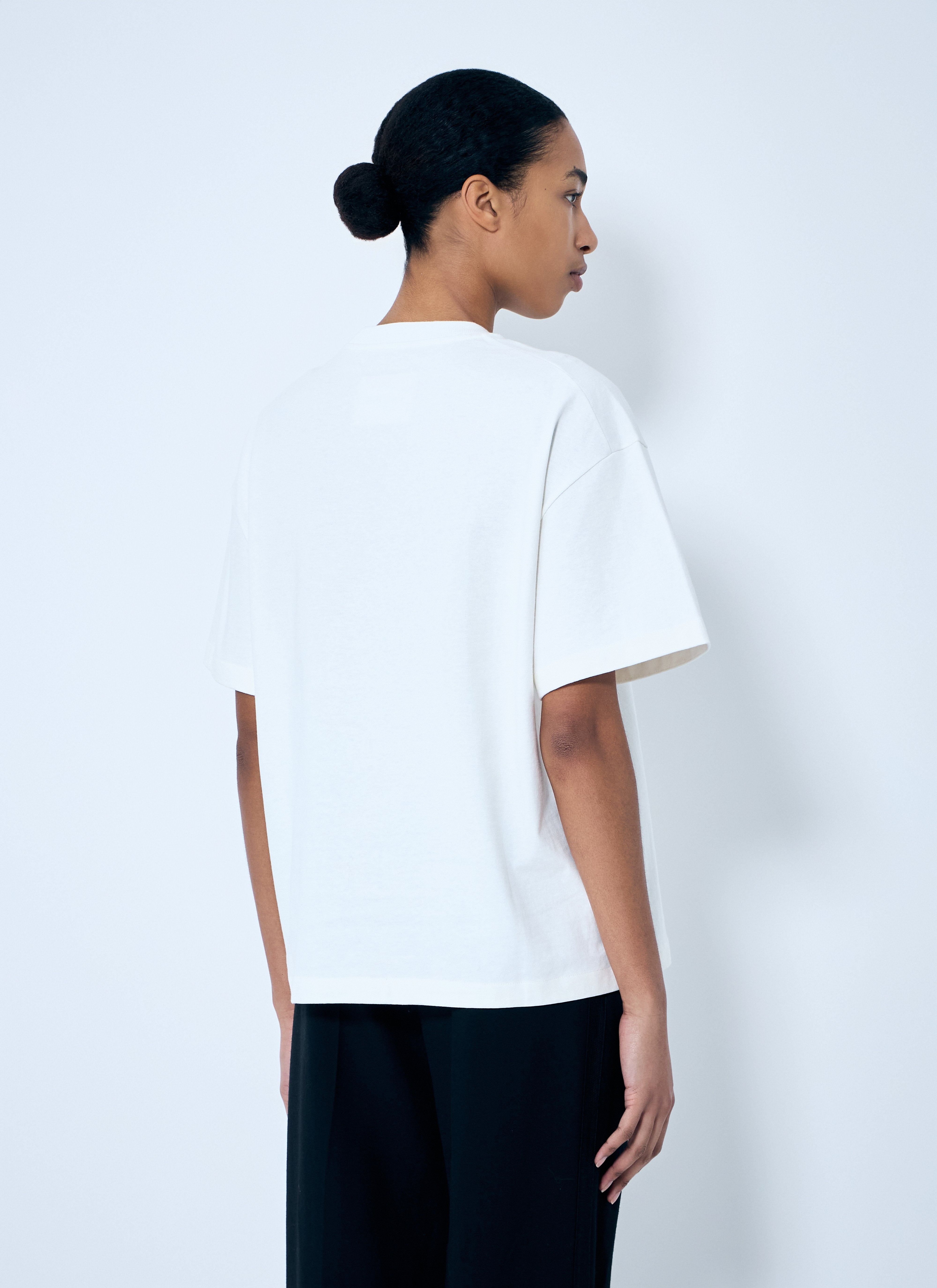 Jil Sander Women Logo Print T-Shirt - 4