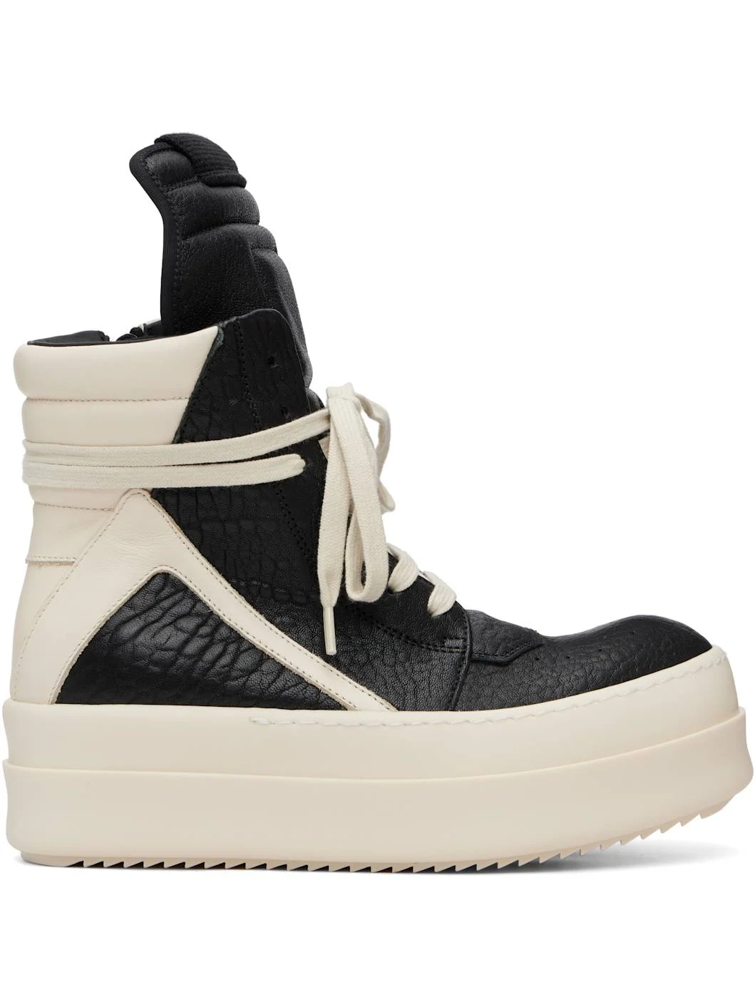 Black & Off-White Tower Mega Bumper Geobasket Sneakers - 1