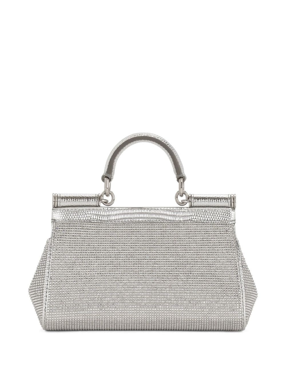 KIM DOLCE&GABBANA crystal-embellished Sicily bag - 3