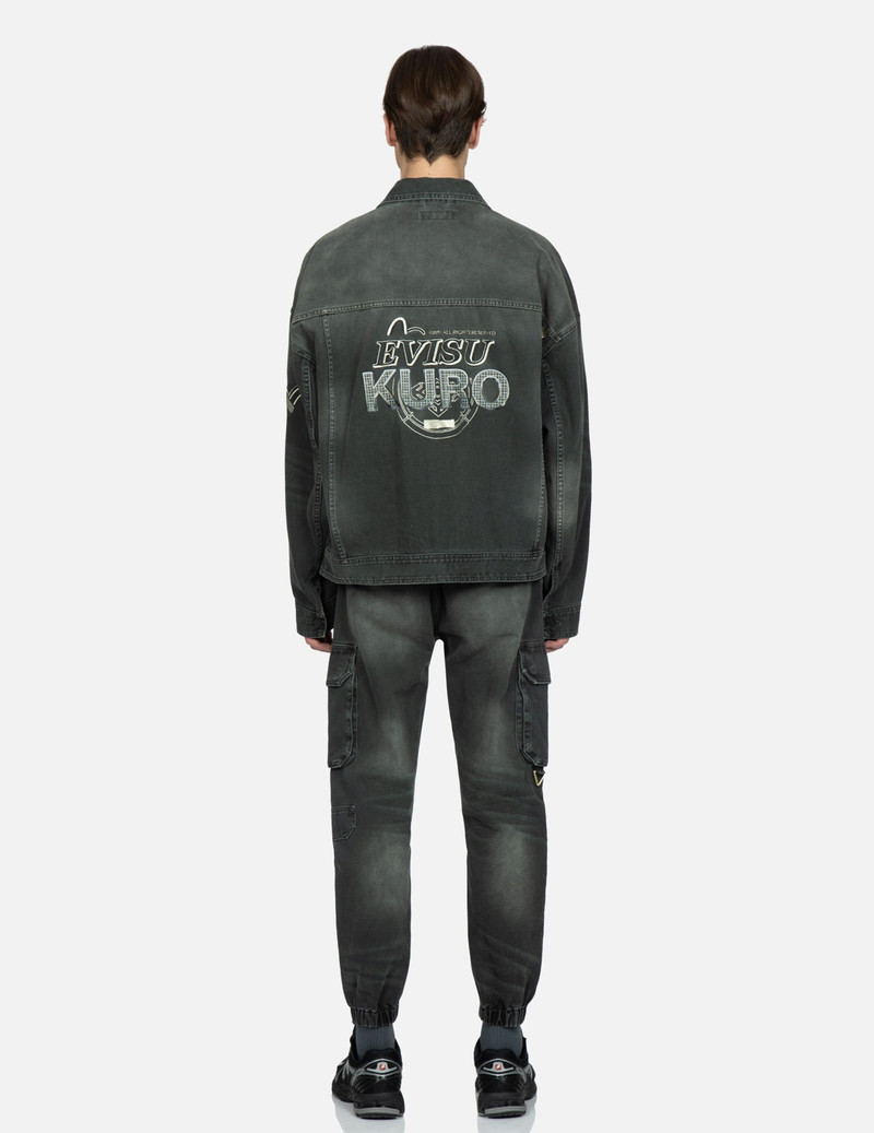 Multi-Pocket Zip-up Denim Jacket 5