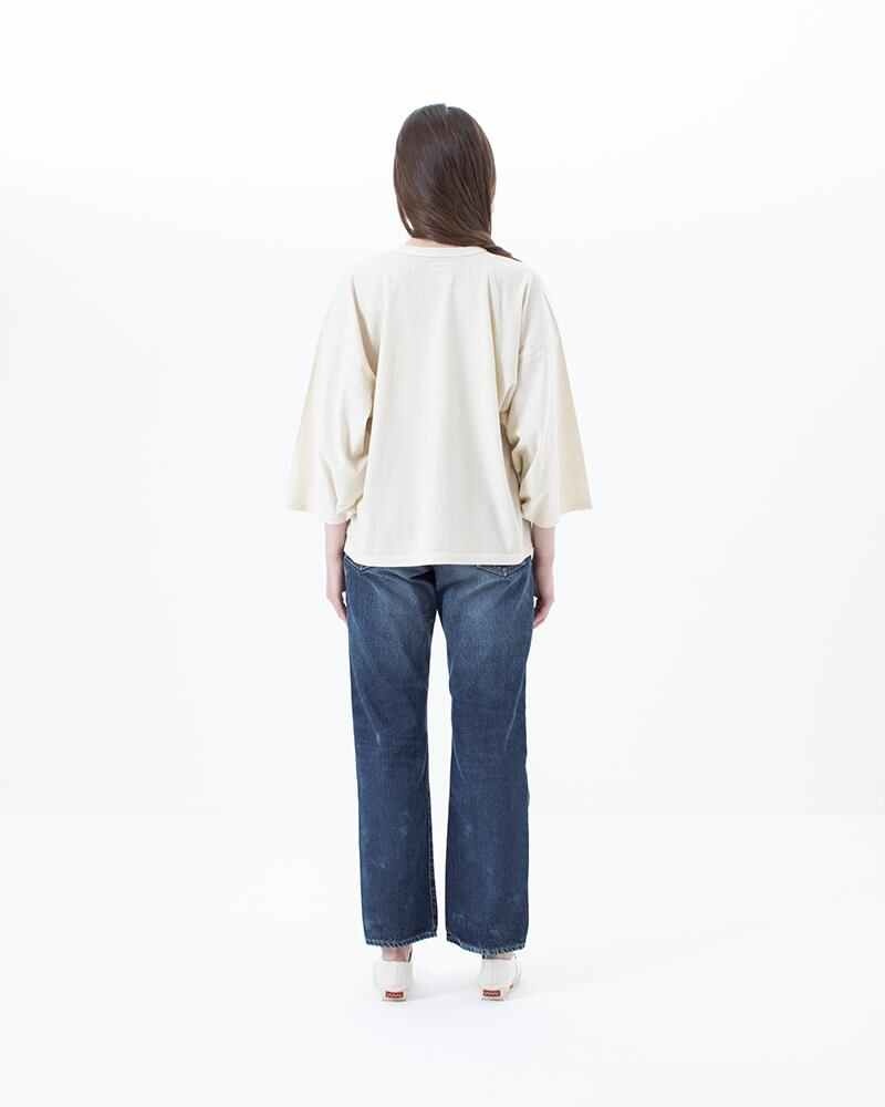 KIMONO TEE W (U.D.) YELLOW - 3