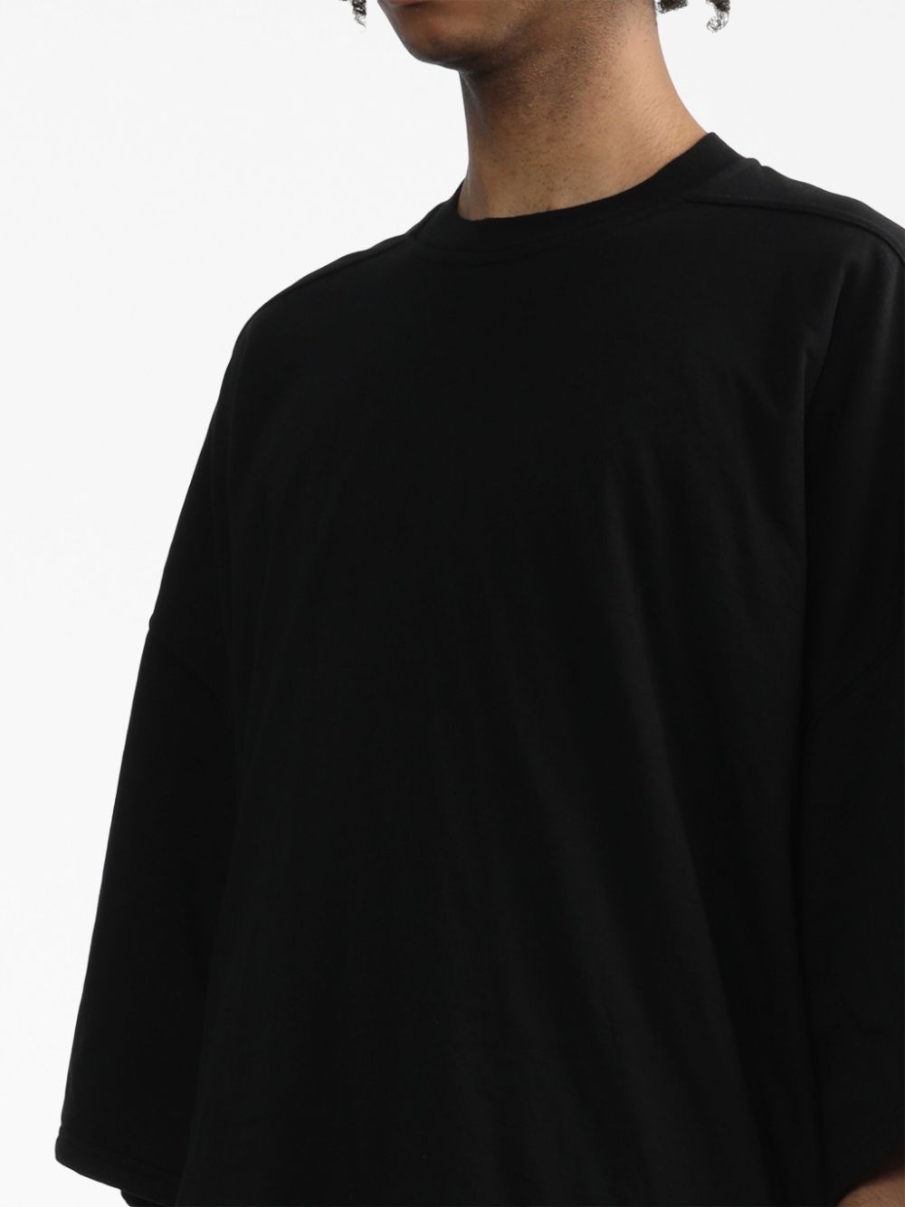 drawstring-hem half-sleeved T-Shirt - 6
