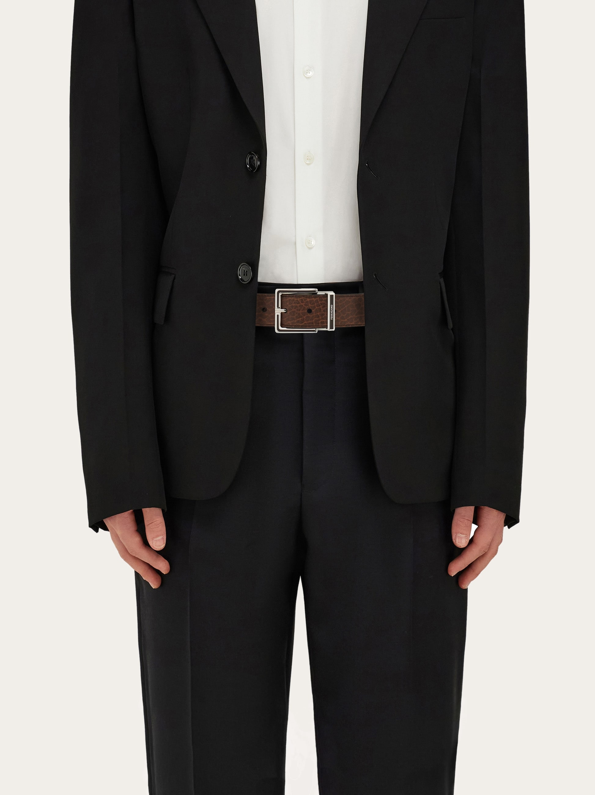 Fixed belt with a square buckle - 4