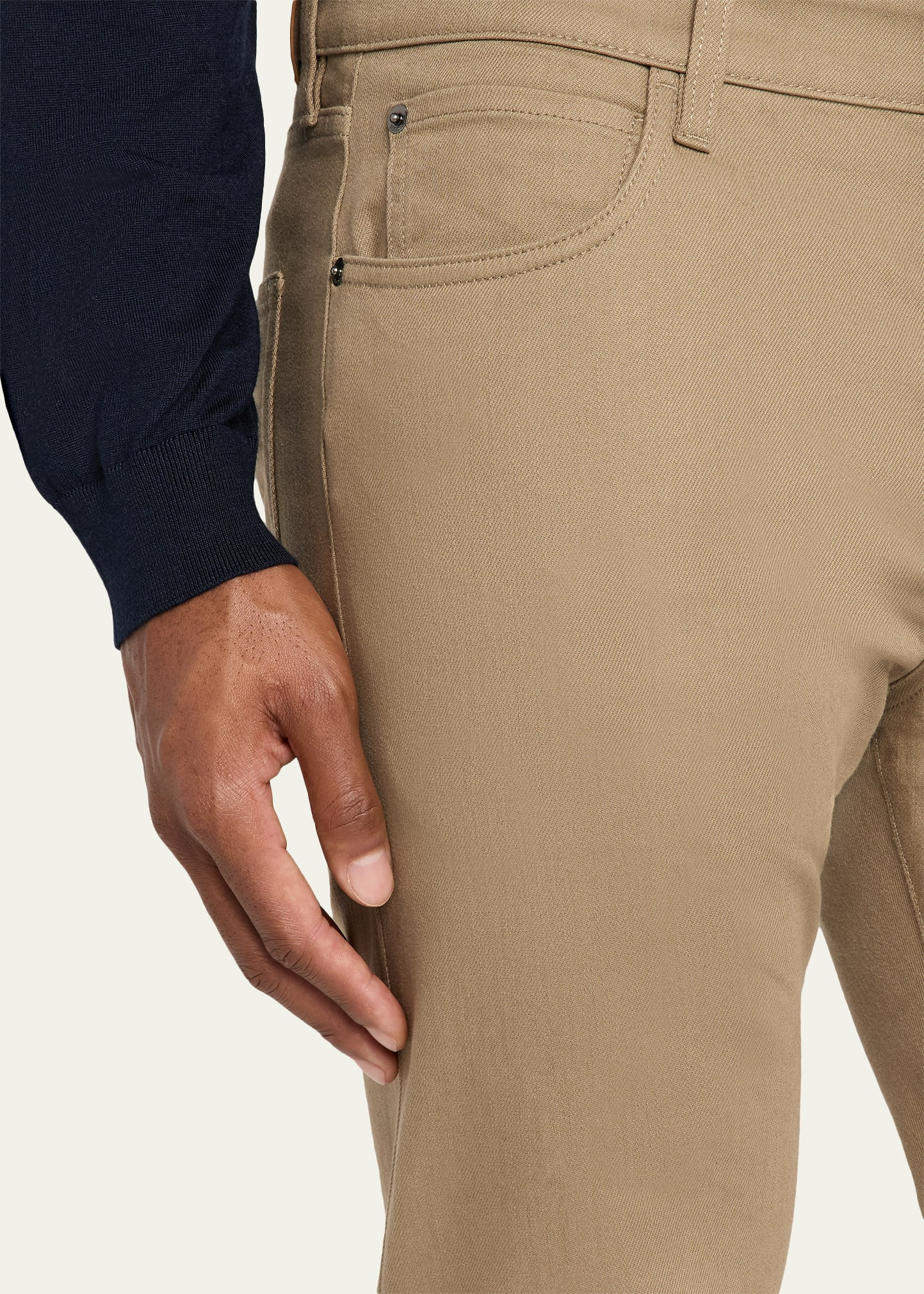 Men's Quarona Slim Five-Pocket Trousers - 5