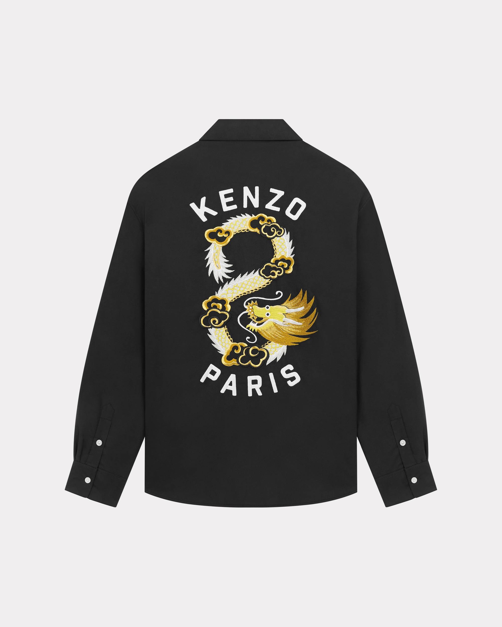 'Year of the Dragon' padded genderless shirt jacket - 2