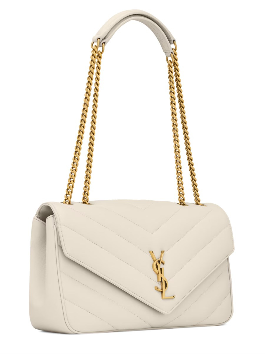MEDIUM LEATHER LOULOU BAG - 2
