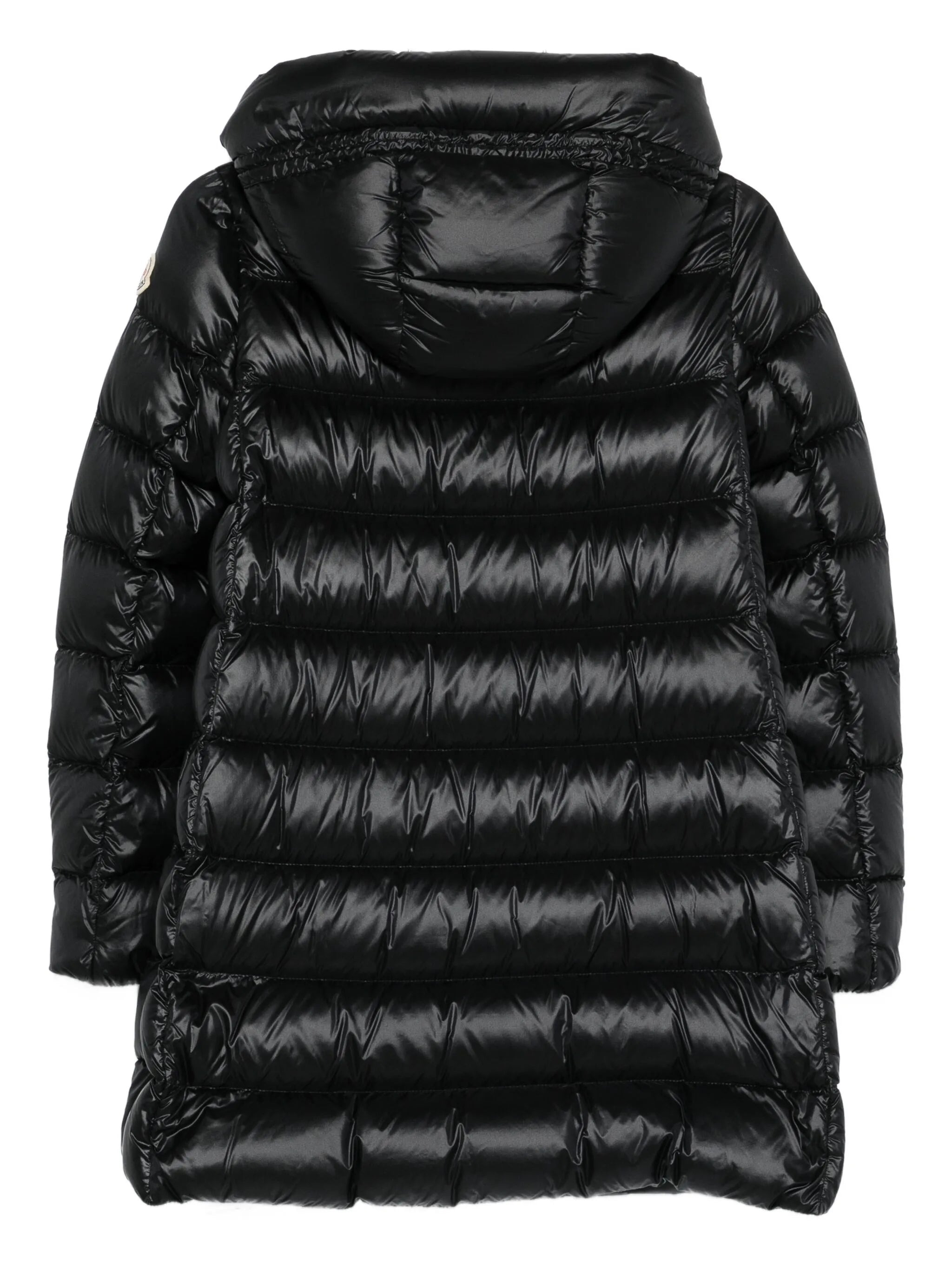 hooded quilted coat - 2