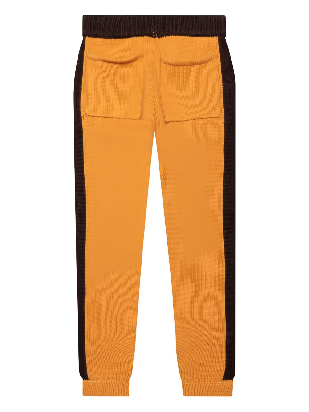 knit side-stripe sweatpants - 2