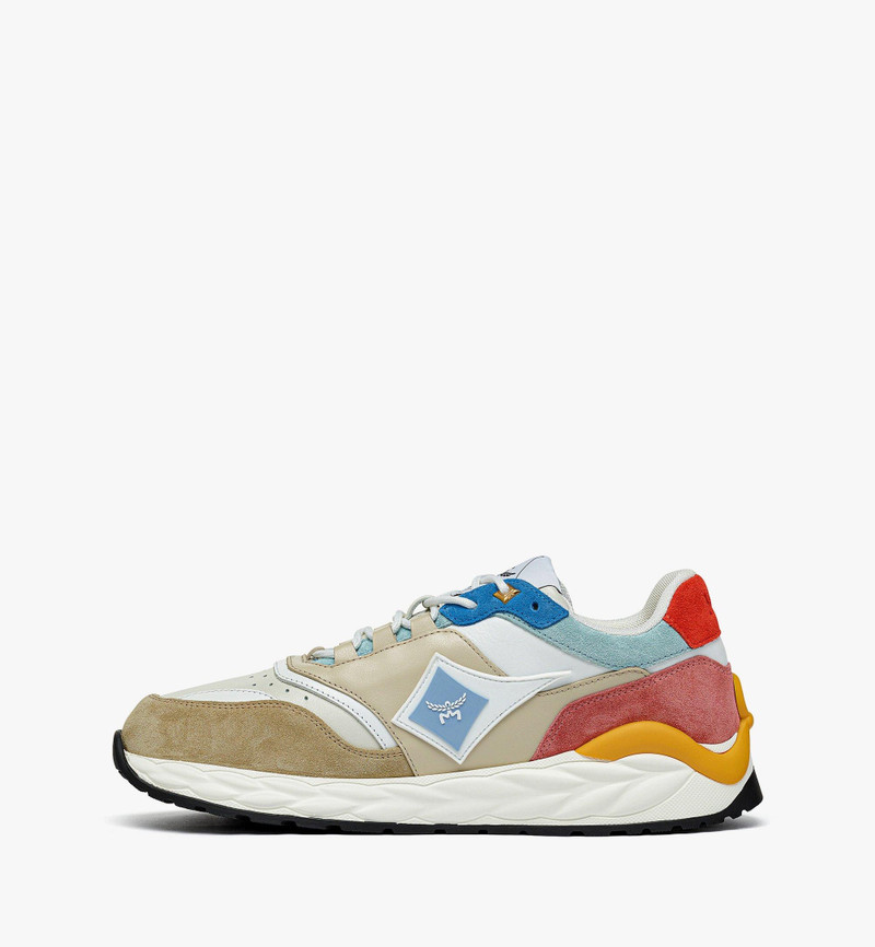 MCM Skywander Lo Sneakers in Calf Leather outlook
