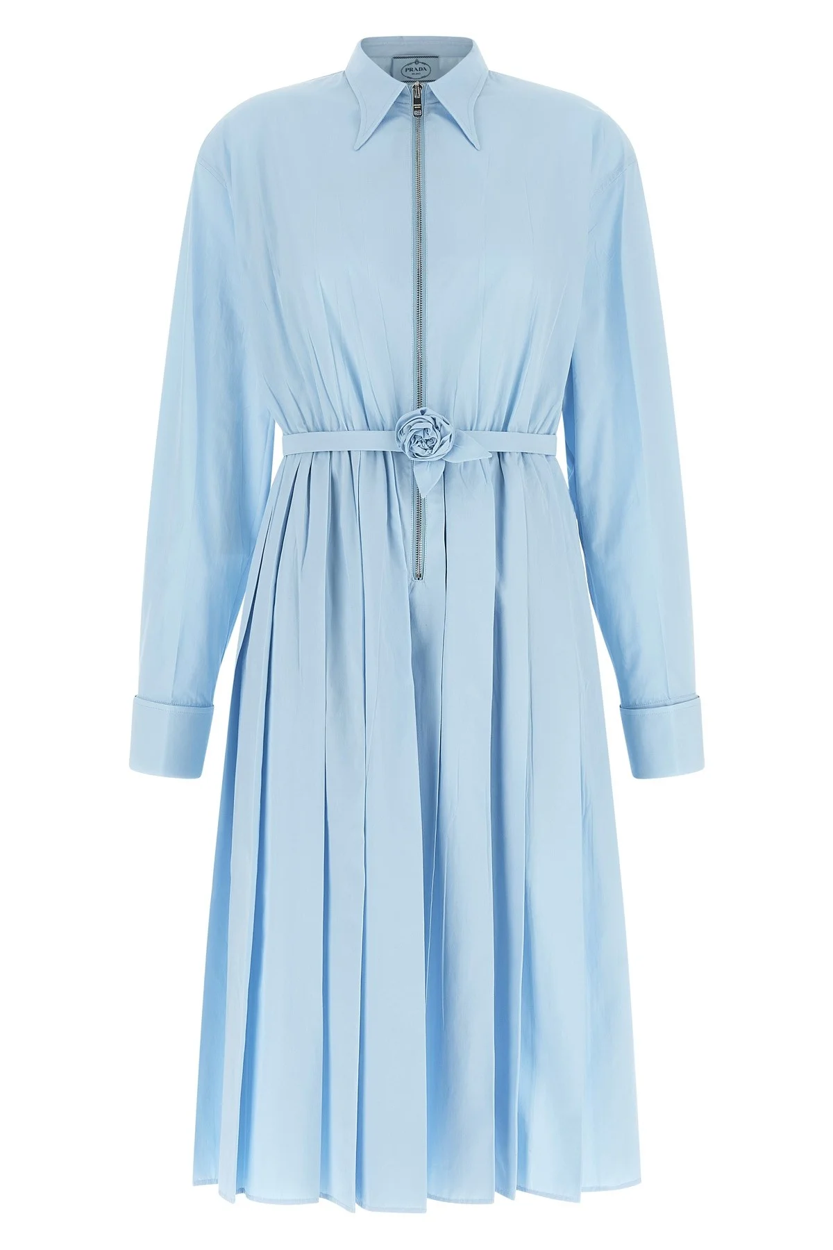 Poplin Shirt Dress - 1