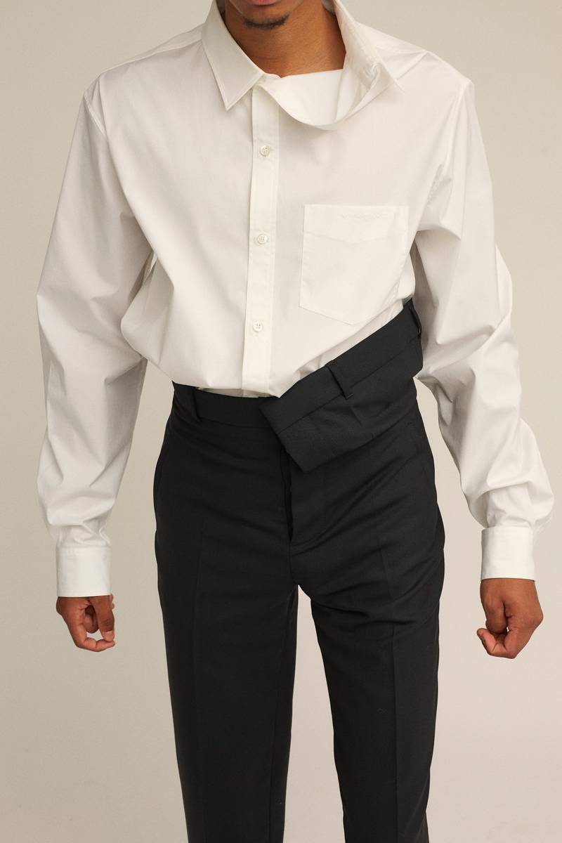 Y/Project Classic Asymmetric Waist Trouser outlook