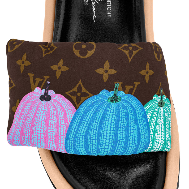 LV x YK Pool Pillow Flat Comfort Mule 5