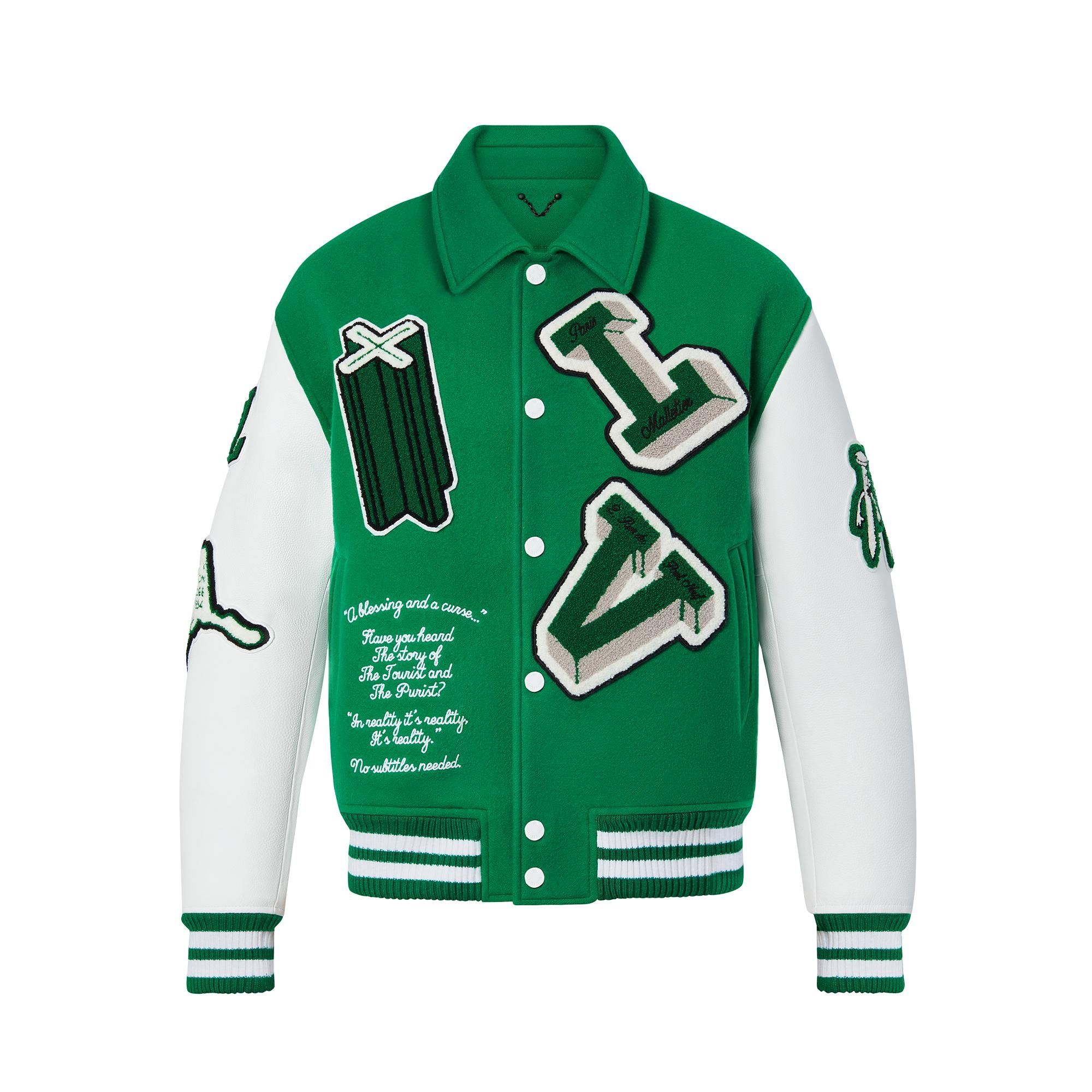 Varsity Leather Jacket - 1