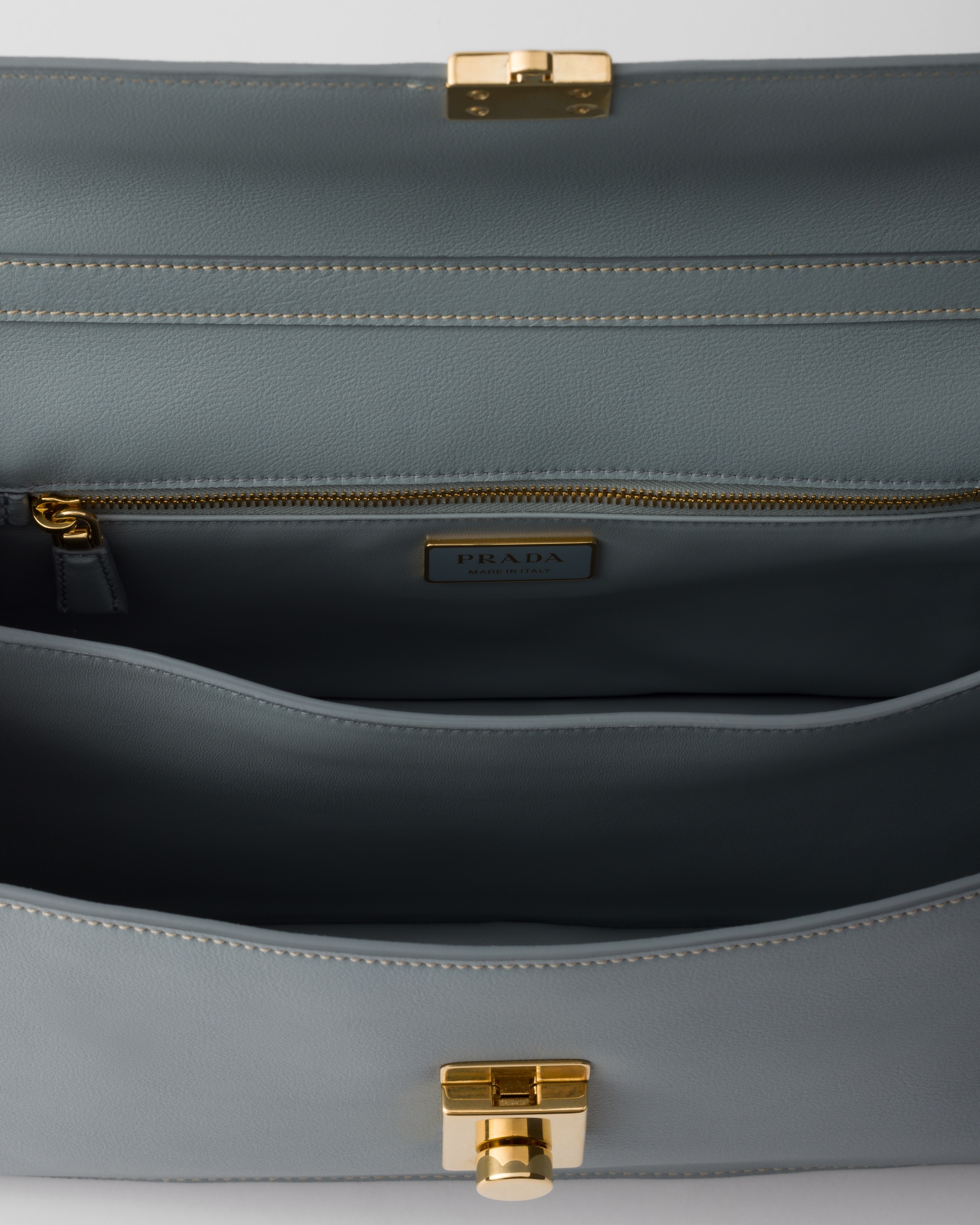 Prada Soft Sound medium leather shoulder bag - 5
