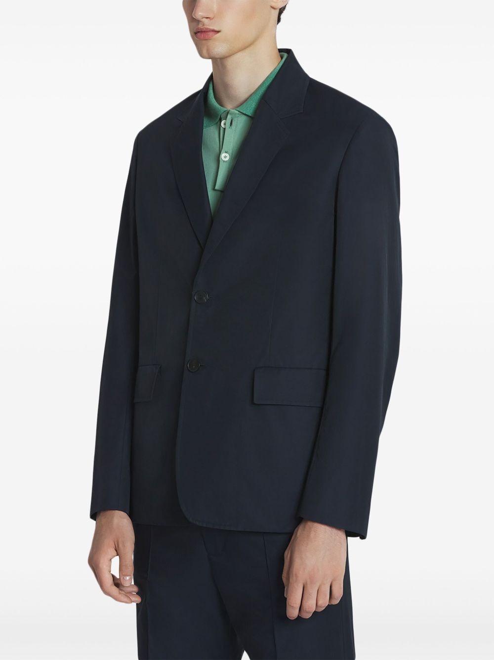 cotton blazer - 3
